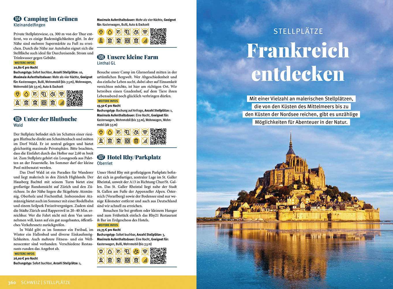 Stellplatzführer 2026 VanSites Shop