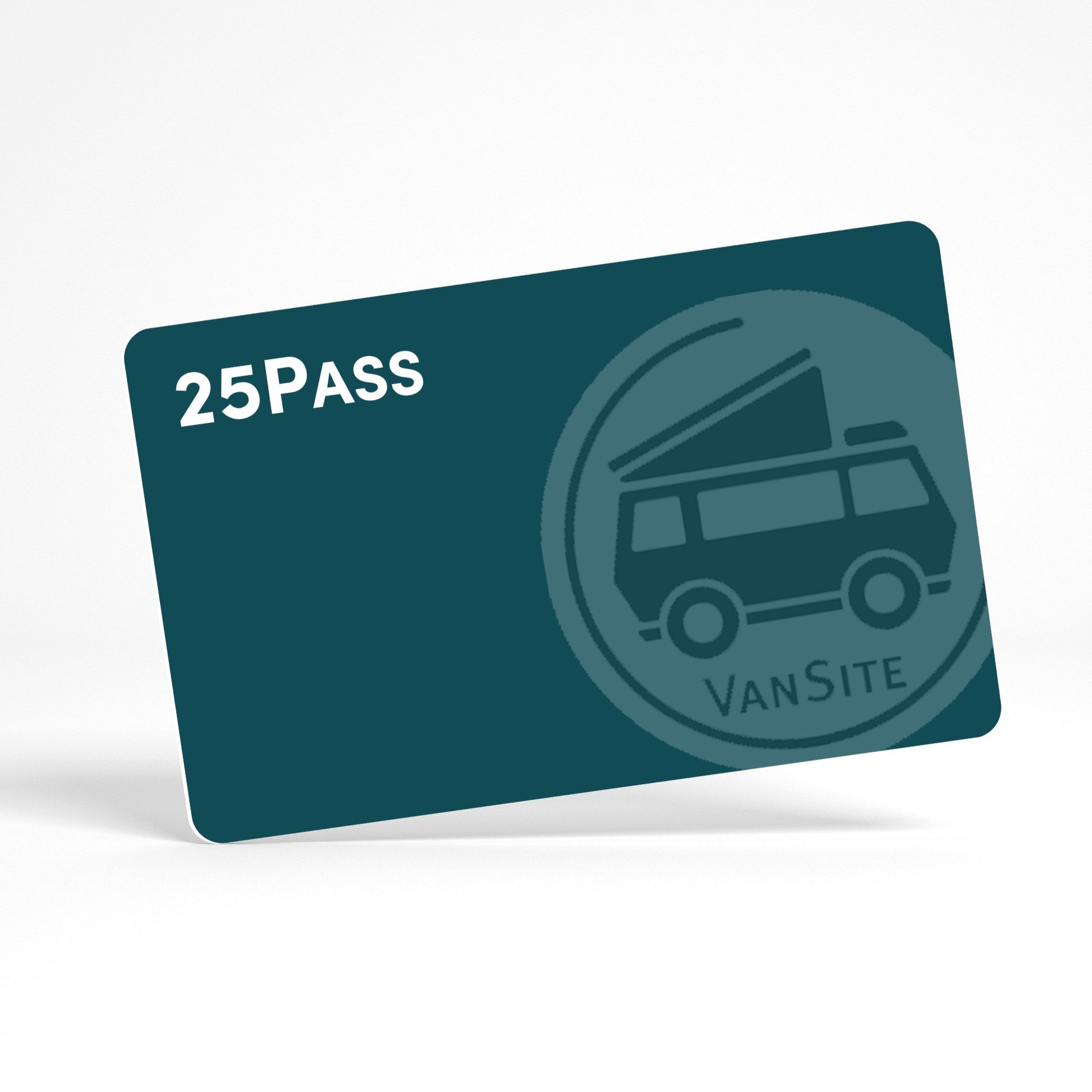 VanSite 25-Pass VanSites Shop