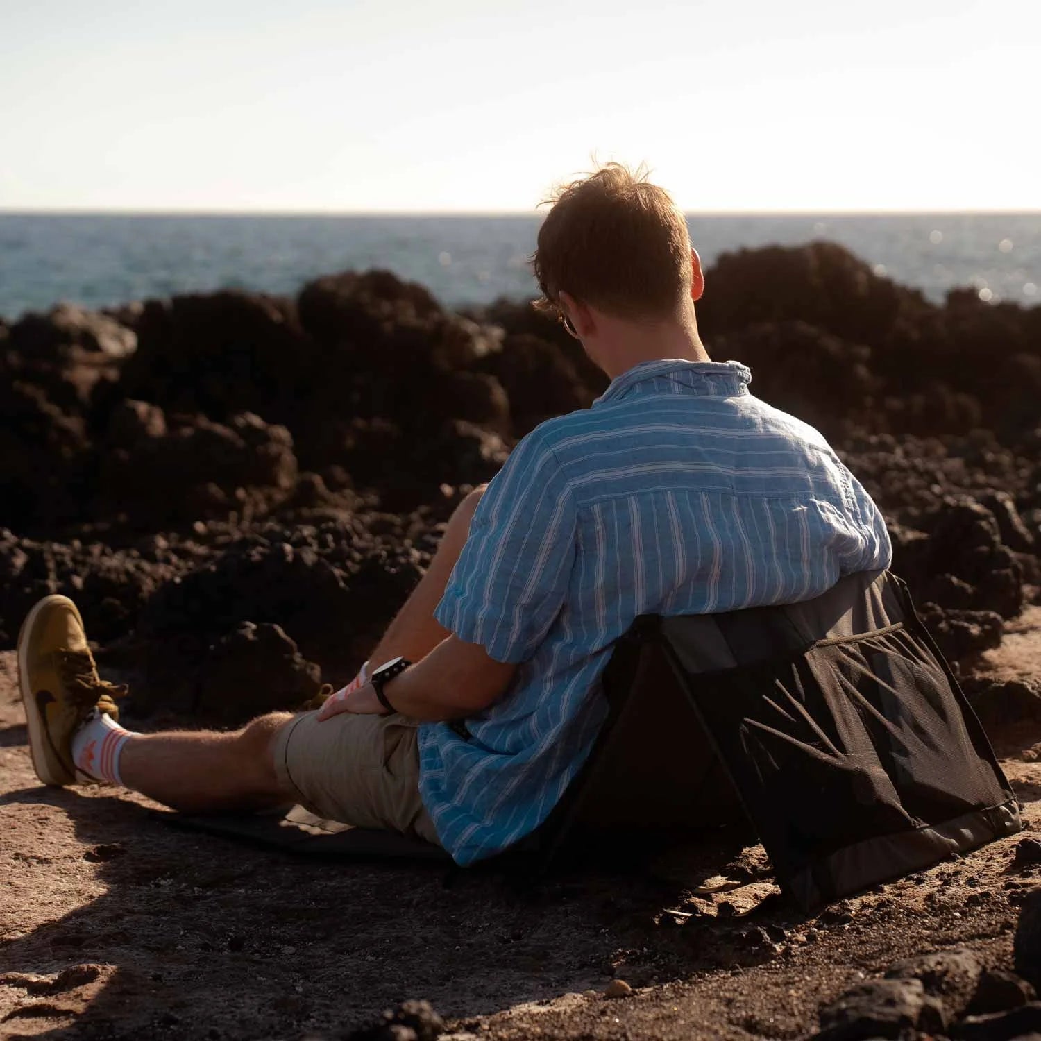 Faltsitz für Dachzelt und Strand VICKYWOOD grau VanSites Shop