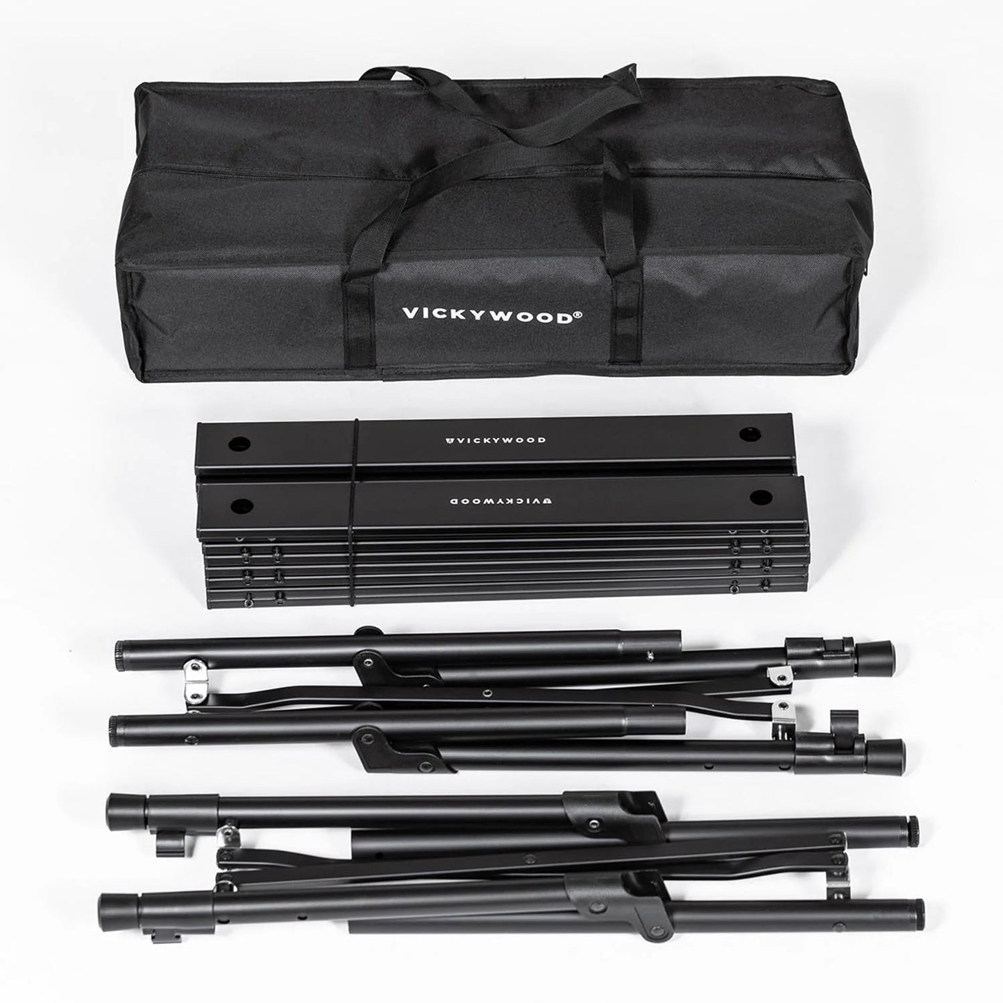 Campingtisch VICKYWOOD Alu Ultralight Black Vickywood