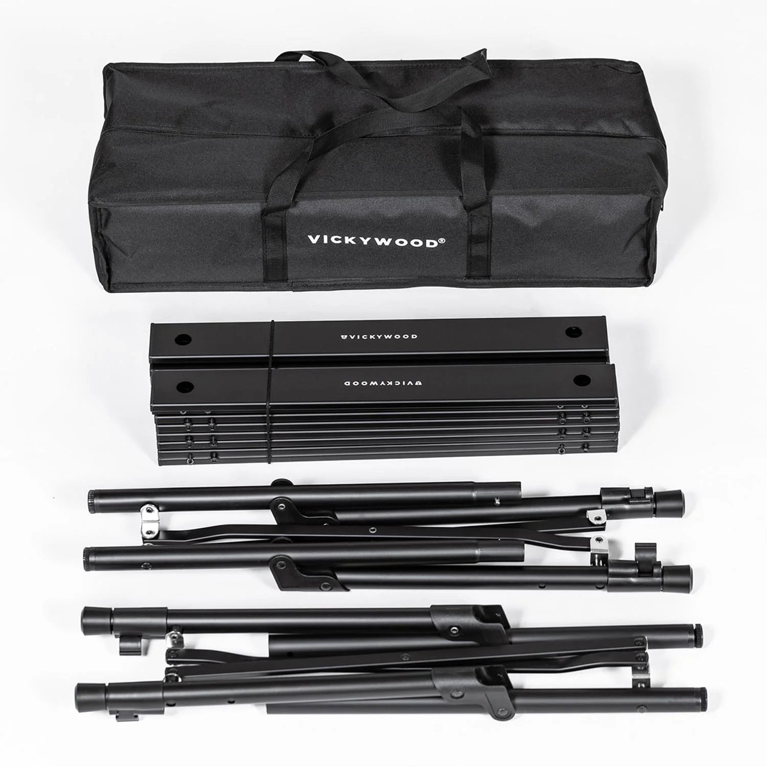 Campingtisch VICKYWOOD Alu Ultralight Black Vickywood