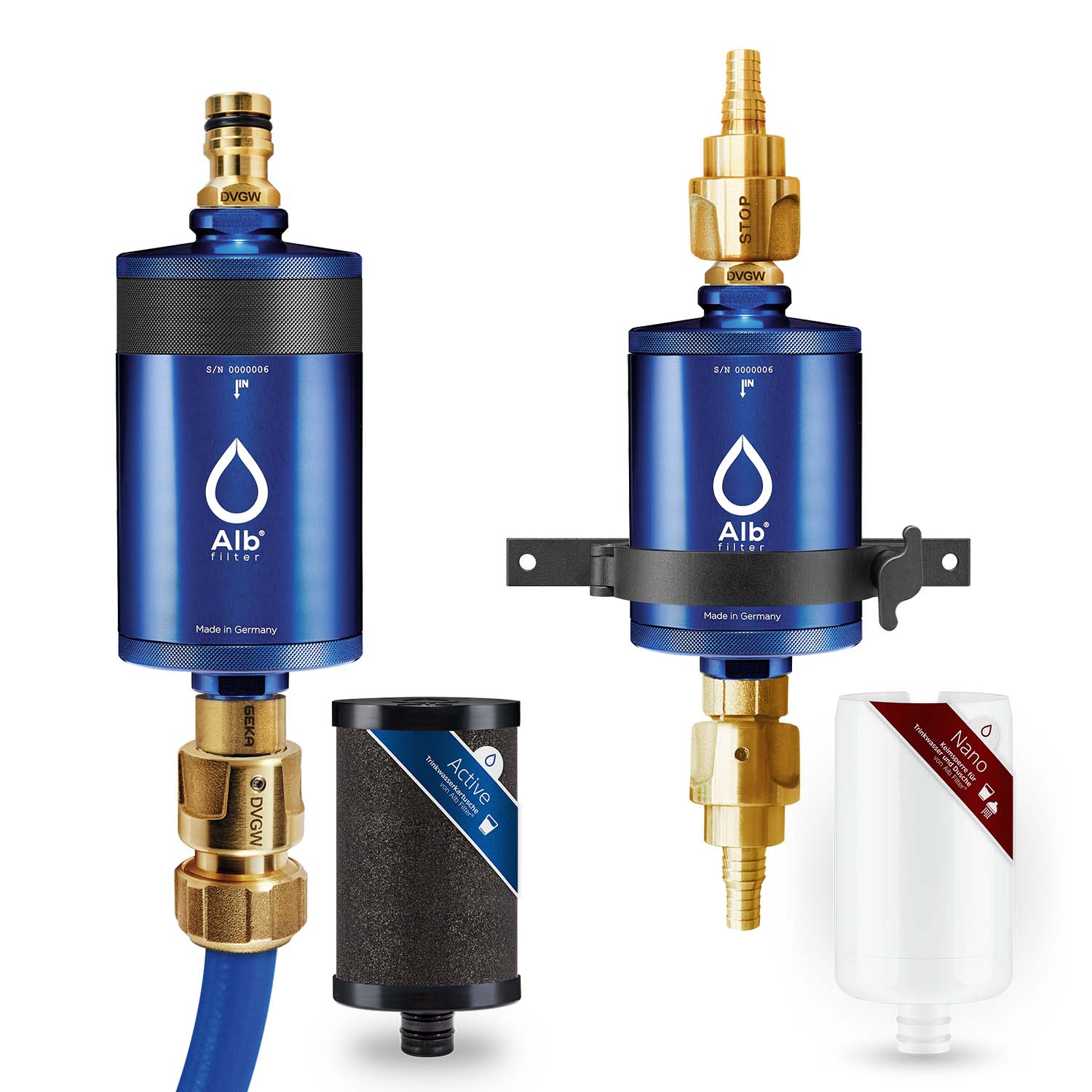 Alb Filter® PRO CAMPER Set Trinkwasserfilter Kombination VanSites Shop